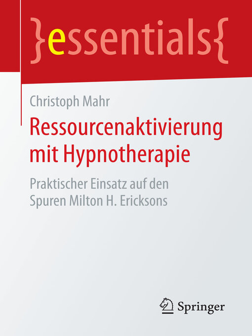 Title details for Ressourcenaktivierung mit Hypnotherapie by Christoph Mahr - Available